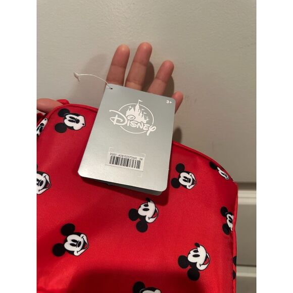 NEW Disney Mickey Mouse Red Crossbody Bag with Mickey Mouse Ears - Picture 11 of 15